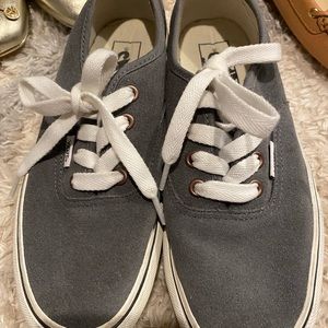 Gray Suede Vans